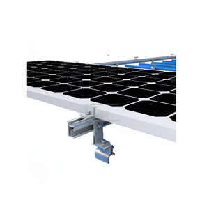 Soportes de techo de metal de larga vida útil de fábrica del fabricante Soportes solares Estructura de montaje de paisaje para sistema de montaje solar - Product Image 1