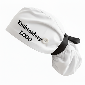Gorros Quirúrgicos Personalizados al por Mayor para Enfermeras, Forrados en Satén de Seda, Ajustables, de Algodón, para Profesionales Médicos - Product Image 2