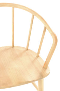 Chaise de salle à manger en bois moderne, style scandinave, écologique, stable, meubles pour la maison, pour hôtel et villa - Product Image 5