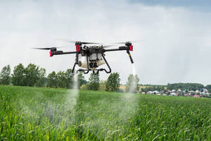 Dron Agrícola Pulverizador con Capacidad de Carga de 30 kg de Pesticidas, Peso de Despegue de 25 kg+, 1 Hora de Tiempo de Vuelo, Alta Productividad, Uso Agrícola, Bomba de Motor con Engranajes - Product Image 2