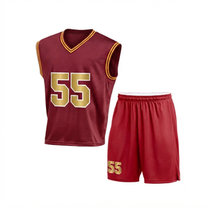 Uniforme d'équipe de lacrosse personnalisé de qualité supérieure pour hommes et femmes, maillot de sport sans manches et jupe assortie pour club, école, collège, compétition - Product Image 6