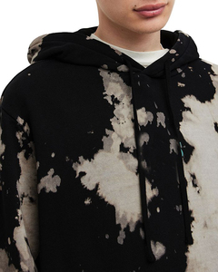 Sweat à capuche tie-dye coupe-vent fabriqué en usine, qualité supérieure, 100 % coton, col à capuche, idéal pour l'hiver, pour hommes, service OEM, en vente - Product Image 5