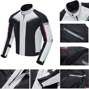 Chaqueta de Motocicleta WEARS Cardura de Alta Calidad, Transpirable, Elegante, de Cuero, Deportiva, para Motociclismo y Carreras, Servicio OEM - Product Image 4