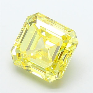 เพชรเหลืองเข้มสีเข้มข้น ผลิตในห้องปฏิบัติการ รูปทรงคุชชั่น เรเดียนท์ แฟนซีคัท ได้รับการรับรอง CVD เหมาะสำหรับการสร้างสรรค์เครื่องประดับหรูหรา - Product Image 6