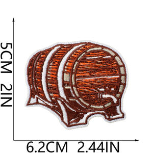 OEM Factory Custom 3D PVC Embroidery Patches Rubber Jacket Iron On <b>Letter</b> Patches for Clothing Hats Bags Best Selling Wholesale - Product Image 4