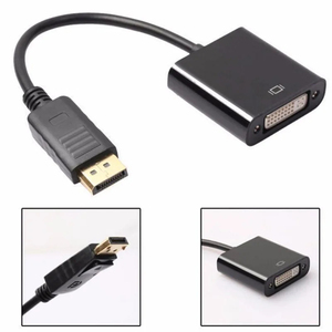 Câble adaptateur PVC DVI mâle vers femelle 1080p HDTV pour moniteur, projecteur, ordinateur - Product Image 2