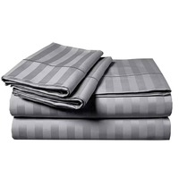 Parure de draps en coton de luxe, haute qualité, pour l'hiver, durable, 400 fils/cm², 4 pièces, ensembles de literie de luxe