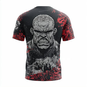 Camisetas de MMA Sublimadas OEM para Hombre, Ligeras, Camiseta de Kickboxing Sublimada para Hombre, Camiseta Estampada para Hombre - Product Image 6