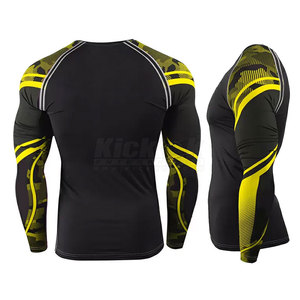 Camiseta Rashguard Avanzada para Hombre con Tecnología de Secado Rápido y Transpirable, Adecuada para Surf, Entrenamiento en Gimnasio y Actividades al Aire Libre - Product Image 4