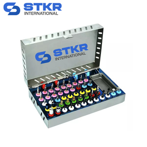 Kit Universal de Implantes Dentales de Acero Inoxidable, 50 Piezas, Expansor de Hueso, Brocas Cónicas de Compresión - Product Image 2