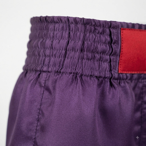 Shorts de Boxeo MMA Muay Thai Personalizados al por Mayor con Logotipo para Hombres, Mujeres y Niños, Shorts de Entrenamiento de Artes Marciales de Satén Liso OEM - Product Image 3