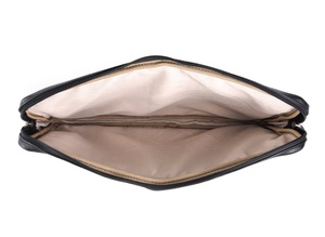 Funda para portátil de cuero de grano completo portátil de lujo lindo 14 pulgadas cremallera funda para ordenador portátil trabajo negocios, funda de viaje - Product Image 3