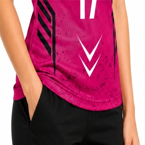 Maillot de sport personnalisé pour femme, vêtements d'équipe, séchage rapide, coupe athlétique, sublimation, qualité supérieure pour femme - Product Image 5