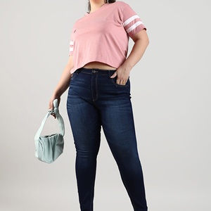 Newly launched Ladies Custom Short Sleeve T-Shirt <b>Plus</b> <b>Size</b> Casual Style 100% Cotton stylish tees low price Bangladesh 2026 - Product Image 1