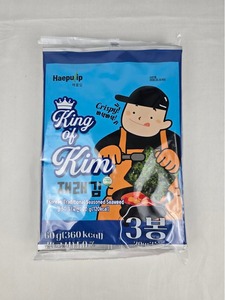 สาหร่ายซูชิโนริ คิงออฟคิม สาหร่ายทะเลอบปรุงรสแบบดั้งเดิมของเกาหลี - Product Image 3