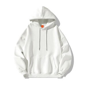 Custom 100% Cotton for Men's Letter Pattern <b>Hoodie</b> <b>Plain</b> Drop Shoulder Oversized Hooded Sweatshirt Waterproof Streetwear - Product Image 2