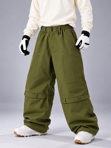 Pantalones de esquí y snowboard para hombre, tendencia invierno 2026, impermeables, cortavientos, de secado rápido, con calefacción, estampado personalizado de fábrica, con cremallera. - Product Image 5