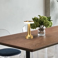 Lampe de Chevet Sans Fil Rechargeable, Chargeur Sans Fil, Lampes de Lecture Modernes de Luxe, Lampes de Bureau LED Rechargeables, Contrôle Tactile, Intensité Réglable, Blanc Chaud