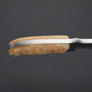 Couteau de chasse à lame fixe Skinner en acier inoxydable, manche en résine, pleine longueur de lame, utilitaire pour l'extérieur, ODM OEM, vente en gros, camping, bushcraft - Product Image 2