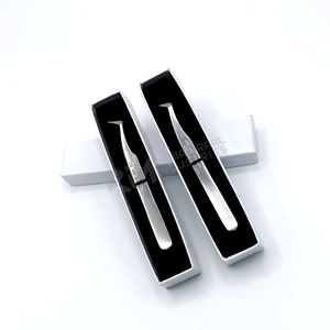 Pince à épiler RMI Different Points en acier inoxydable argenté, nouveau design, avec poignées, et pince à épiler individuelle, emballage en boîte blanche. - Product Image 3