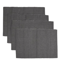 Chemin de table RIB en jacquard tissé personnalisable 100 % coton, antidérapant, à rayures vintage, traditionnel, pour mariage et maison, style Tamil Nadu