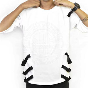 เสื้อยืดโอเวอร์ไซส์ผู้ชาย ผ้าฝ้าย 100% สวมใส่สบาย แฟชั่นลำลอง เนื้อผ้าเบา เสื้อยืดโอเวอร์ไซส์ผู้ชาย สไตล์ - Product Image 6