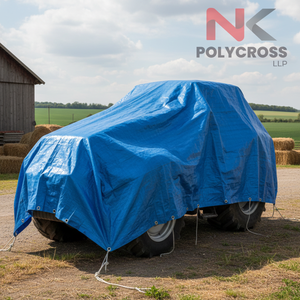 ผ้าใบคลุมรถแทรกเตอร์เกรดส่งออกสำหรับรถแทรกเตอร์การเกษตร ผ้าใบคลุมรถแทรกเตอร์กันน้ำสำหรับงานหนัก อุปกรณ์คลุมและจัดเก็บกลางแจ้ง - Product Image 5