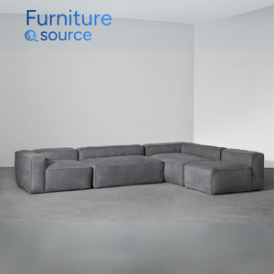 Canapé en forme de L spacieux et élégant-Canapé confortable en forme de L rembourré pour la maison et l'hôtel-Vente en gros de canapé en forme de L d'usine du Vietnam - Product Image 1