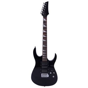 Chitarra Acustica Elettrica 170 per Principianti con Pickup HSH, Borsa, Tracolla, Paddle, Cavo, Chiave, Attrezzi - Nera - Product Image 3
