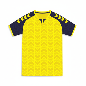 Camiseta de Fútbol Retro de Alta Calidad, Transpirable, 100% Poliéster, Antibacteriana, con Nombre de Equipo Personalizado, Unisex, de Malla - Product Image 6