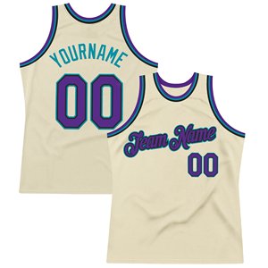 Maillot de basket-ball en mesh sublimé personnalisé, unisexe, adulte, respirant, débardeur, nom et numéro de l'équipe, vert crème - Product Image 3