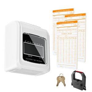 Reloj de Control de Asistencia Biométrico con Reconocimiento Facial y Comunicación USB, 6 Puntos de Registro Diarios, para Empleados de Pequeñas Empresas, Incluye 10 PUNTOS DE REGISTRO - Product Image 1
