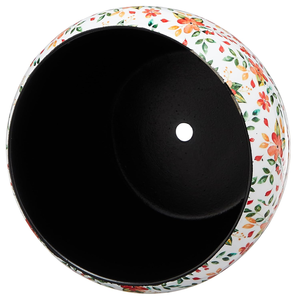 Jardinière florale moderne en métal avec support trépied, pot de fleurs décoratif pour plantes d'intérieur et d'extérieur, maison, jardin, balcon, bureau - Product Image 3