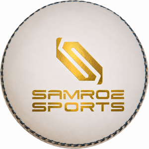 Samroz Sports Cricket <b>Ball</b> Handstitched Modern Style Genuine Leather Eco-Friendly Durable High Quality 2.8lbs Ambidextrous - Product Image 1
