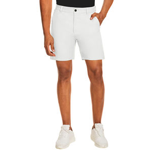 Pantalones cortos de golf casuales para hombre, personalizados, de alta calidad, con malla transpirable, elásticos en 4 direcciones, ligeros, cómodos, de poliéster. - Product Image 3