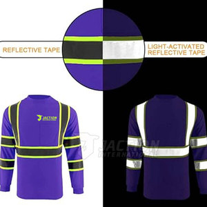 เสื้อเซฟตี้สำหรับใส่ทำงานเสื้อระบายอากาศได้ดีดีไซน์ตามสั่งเสื้อเซฟตี้สำหรับงานก่อสร้าง - Product Image 6
