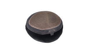 Perruque toupet Miraje Model Taz BD en cheveux humains Remy indiens avec une densité de 100%, vague profonde naturelle et vague corporelle, base en dentelle PU - Product Image 6