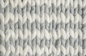 Alfombra Tejida a Mano HARI ENTERPRISES HE420, Alfombra de Lana Gruesa Trenzada, Estilo Moderno Neutral para el Hogar, Pelo Medio - Product Image 6