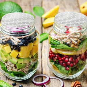 Tapas de Botella de Plástico Desechables, Ligeras, Antiderrames, con Sellado a Presión, Autoadhesivas, con Forro de Espuma, de Grado Alimenticio, con Cierre de Seda - Product Image 1