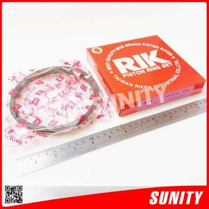 Anillos de Pistón SUNITY RIKEN STD 6HAL OEM 726650-22502 130MM Diésel Antidesgaste para Yanmar 6HAL, Barco Marino - Product Image 3