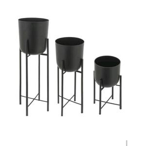 Top qualité jardinière Pot support pour décor à la maison plantes support fer pour intérieur extérieur en pot décor à la maison fleur support métal - Product Image 6