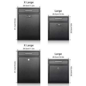 Système de rangement de courrier moderne pour la maison, durable, antirouille, organisation de la poste en vrac - Product Image 3