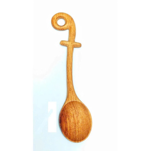New Music Note Wooden <b>Spoon</b> Handmade Red Wood Music Note Wooden <b>Spoon</b> Eco Friendly Wooden <b>Spoon</b> Vietnam <b>Small</b> Wood Scoop Bamboo - Product Image 3