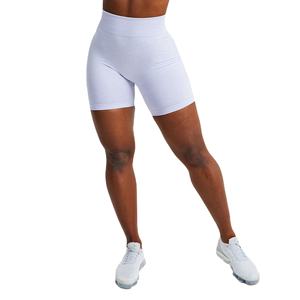 Women's Custom Logo Summer Gym Nylon Workout Pants Scrunch Butt Lift <b>Leggings</b> with Board Shorts <b>Pattern</b> Washed Techniques - Product Image 1