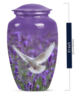 Urna Funeraria para Adultos, Diseño Moderno Americano, Hecha a Mano, Hermosa Urna Conmemorativa para Entierro - Product Image 2
