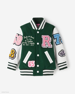 Custom Wholesale kids Varsity <b>Jackets</b> Letterman <b>Jackets</b> Custom Baseball Letterman Varsity Bomber <b>Jacket</b> - Product Image 1