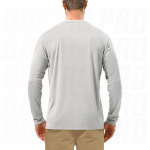Chemise de protection solaire UPF 50+ pour homme, manches longues, anti-UV, légère, séchage rapide, respirante, pour la pêche et les activités de plein air - Product Image 2