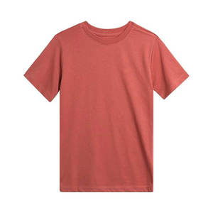 Camiseta Casual de Manga Corta para Hombre, Cuello Redondo, Color Amarillo Sólido, Corte Regular, Tejido Jersey, 100% Algodón, Diseño Liso - Product Image 2