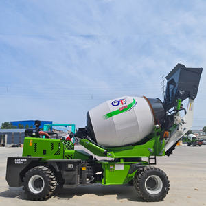 Bétonnière mobile autochargeuse 4m3 montée sur véhicule, bétonnière rotative, prix de vente de bétonnière - Product Image 2