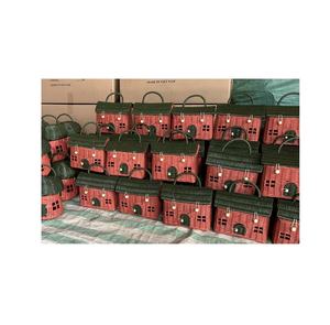 Ornement d'arbre de Noël en rotin tissé à la main décor de rotin naturel pour la maison festive et l'affichage de vacances au bureau Vietnam - Product Image 2